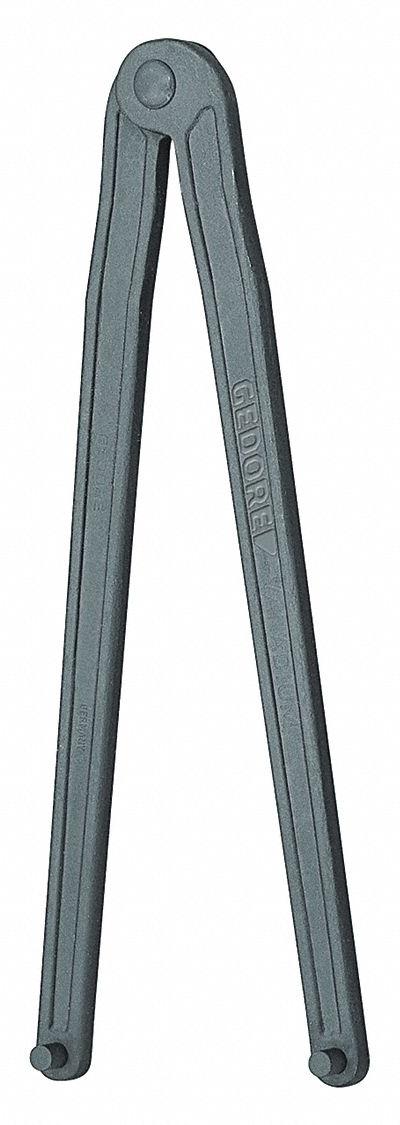 GEDORE Pin Spanner Wrench: 432 mm - Adjustable Face Spanner Wrenches