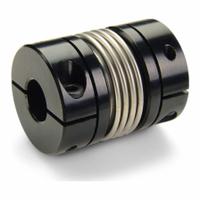RULAND MANUFACTURING Bellows Coupling: 1 1/2 in Bore Dia 1, 35 mm Bore Dia 2, 10,000 RPM Max Speed (MPN BC50-1-1/2"-35MM-A). Key specifications — attr666189: Yes; attr666180: Stainless Steel; attr85397: RULAND MANUFACTURING; attr666234: Inch to Metric Bore; attr923681: Different Bore Dimensions.