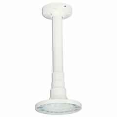 SPECO TECHNOLOGIES Camera Pendant Mount: Bracket/Screws, Ceiling, Waterproof, White, INTPMW. Key specifications — Mount Type: Bracket; Compatible Surveillance Equipment: IP Camera; Color: White; Includes Mounting Hardware: Yes; Mounting Location: Ceiling; Resistance Properties: Waterproof; Compatible with Grainger Part Number: 806K55; Brand: SPECO TECHNOLOGIES.