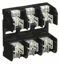 MERSEN Fuse Block: Open Block Design, 3 Pole, 250 V AC, Screw, Non-Indicating (MPN 20318). Key specifications — attr233046: MERSEN.