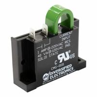 ATC DIVERSIFIED ELECTRONICS Current Sensor Relay: Surface Mounted, 200 A Current Rating, Overcurrent (MPN CMG0101). Key specifications — Series: CMG-0101 Series; Electrical Connection: Quick Disconnect Terminal; Monitored Parameters: Overcurrent; Mounting Style: Surface; Trip Point: 2 A; Brand: ATC DIVERSIFIED ELECTRONICS.