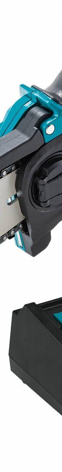 MAKITA Battery-Powered Chainsaw Kit: 6 in Bar Lg, Rear Handle, Adj Chain Oiler, 18 V (MPN XCU14SR1). Key specifications — Brand: MAKITA.