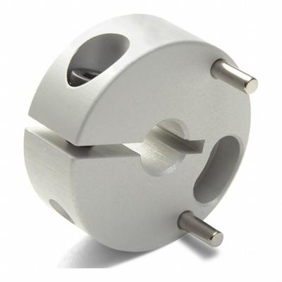 RULAND MANUFACTURING Controlflex Coupling Hub: 1.5° Angular Misalignment, 0.3 mm Axial Motion - Single Insert Hubs for Round Shafts