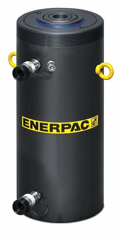 ENERPAC Hydraulic Ram: Double Acting, 100 ton Nominal Capacity, 12 in Nominal Stroke Lg - High Cycle Rams
