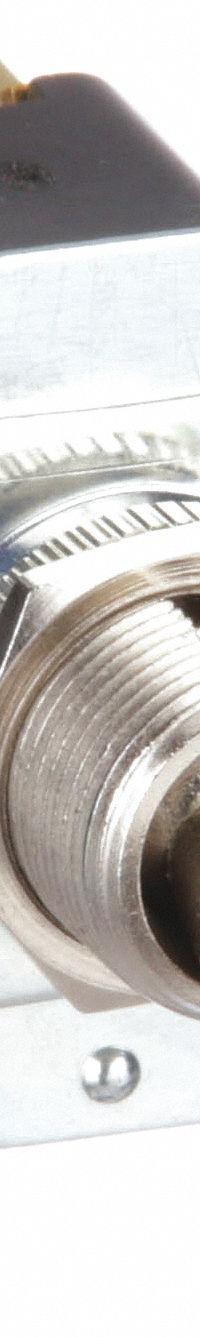 CARLING TECHNOLOGIES Toggle Switch: 3 Position, 2 Connections, SPST, Screw Terminals Connection (MPN 6FA58-73). Key specifications — AC Contact Rating: 10 A @ 250 V; Switch Function Configuration: On/None/Momentary Off; Brand: CARLING TECHNOLOGIES; Series: F; Horsepower: 3/4 hp.