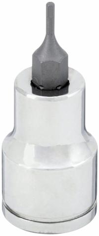WESTWARD Socket Bit: 3/8 in Drive Size, Hex Tip, 2 mm Tip Size, 1 3/4 in Overall Lg, Fixed Insert (MPN 20HW83). Key specifications — attr1204765: Fixed Insert; attr1204767: WESTWARD.