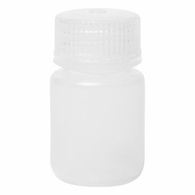 APPROVED VENDOR Reagent Bottle: Polypropylene, 30 mL, 1 fl oz, Closure Included, Colorless - Polypropylene Wide Mouth Round Lab Bottles