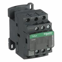 SCHNEIDER IEC Magnetic Contactor: Non-Reversing, 3 Poles, 3NO Contacts, 9 A, 110V AC Coil (MPN LC1D09F7). Key specifications — Brand: SCHNEIDER; Integrated Surge Suppression: No.