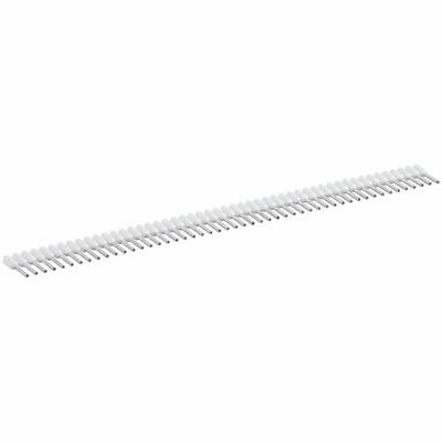 PANDUIT Wire Ferrule: 20 AWG Max Wire Size, Holds 1 Wire, White, Polypropylene - Insulated Ferrules