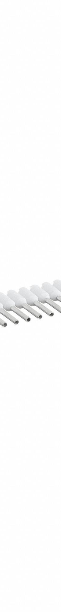 PANDUIT Wire Ferrule: 20 AWG Max Wire Size, Holds 1 Wire, White, Polypropylene, 0.06 in Ferrule Dia (MPN FSD75-8-DSL10). Key specifications — Brand: PANDUIT.