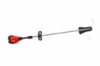 ECHO Battery-Powered String Trimmer: 17 in Cutting Wd, Straight Shaft, 59 in Shaft Lg, Not Capable (MPN DSRM-2600BT). Key specifications — attr975803: 59 in; attr975783: ECHO; attr975787: 17 in; attr975804: Straight; attr987328: No.