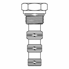 BUCHER HYDRAULICS Hydraulic Cavity Plugs: Zinc-Coated Steel, Four-Way, 1_2_3_4 Blocks Ports, Buna-N (MPN CPLG-10-N-40-000). Key specifications — attr1012059: CPLG-10-N-40-000; attr1011660: Buna-N; attr1011634: Zinc-Coated Steel; attr1011635: BUCHER HYDRAULICS; attr1203796: 7/8''-14.