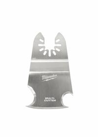 MILWAUKEE Oscillating Scraper Blade: Rigid, 2 in Blade Wd, Stainless Steel, 1 Pieces, Hooked (MPN 49-25-2221). Key specifications — attr1097510: Rigid; attr1097500: Hooked; attr1097522: MILWAUKEE.