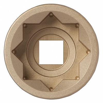AMPCO Impact Socket: 1 in Drive Size, 2 1/2 in Socket Size, 8-Point, Std - 1" Drive SAE Non-Sparking Impact Sockets