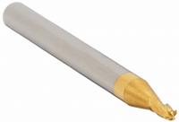 APPROVED VENDOR Ball End Mill: Carbide, TiN Coated, 4 Flute, 7/64" Mill Dia, 7/32" LOC, 1-1/2" OAL (MPN 220-011035)