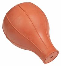 HEATHROW SCIENTIFIC Bulb Pipette Controller: 150 mL Capacity - Max, Non-Sterile, 1 Channels (MPN HS20630E). Key specifications — Brand: HEATHROW SCIENTIFIC; Pipettor Type: Manual Bulb Controller; Product Type: Bulb Pipette Controller; Sterility: Non-Sterile; Material: Rubber; Disposability: Reusable; Color: Red.