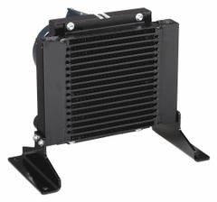 COOL-LINE Forced Air Oil Cooler: 5 hp Heat Removed, 30 gpm Max. Flow, 377 psi Max. Pressure (MPN AL5-1). Key specifications — attr96059: SAE #12; attr96056: 56C; attr96057: 115/230V AC; attr98919: COOL-LINE.