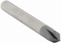APPROVED VENDOR Chamfer Mill: Carbide, AlTiN Coated, 4 Flute, 60°, 3/16" Mill Dia, 2" OAL (MPN 209-064187B)