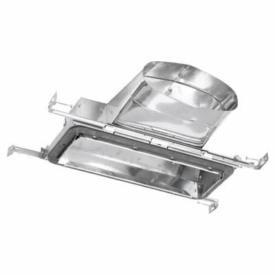 SPEEDI-BOOT Vent Boot Hanger: Wall Stack Boot, 6 in Dia. 2 7/8 in H x 7 5/8 in W Collar Size - Vent Boots