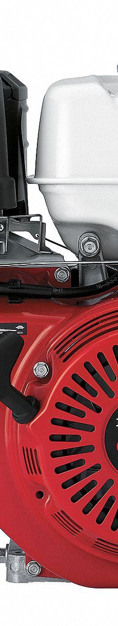 HONDA Gasoline Engine: Series GX390 Series, 19.5 lb-ft Gross Torque, 11.7 hp Horsepower, Horizontal (MPN GX390QNE2). Key specifications — Muffler: Yes; Start Type: Electric; Shaft Diameter: 1 in; Shaft Configuration: Key; Manufacturer Part Number: GX390QNE2.