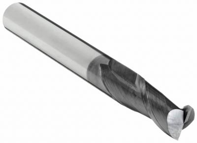 APPROVED VENDOR Square End Mill: Carbide, AlTiN Coated, 2 Flute, 13/64" Mill Dia - General Purpose Carbide Square End Mills