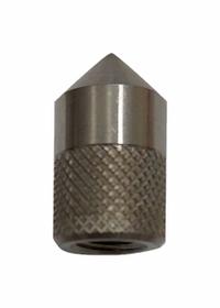 SHIMPO Cone Head Adapter: Cone Head Adapter, FGE-500HXY/FGE-PT500/NIST-FG-HX (MPN FG-M10CN). Key specifications — Product Type: Cone Head Adapter; Compatible with Manufacturer Model Number: FGE-500HXY; Compatible Product Type: High Capacity Digital Force Gauges; Brand: SHIMPO.