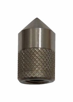 SHIMPO Cone Head Adapter: Cone Head Adapter, FGE-500HXY/FGE-PT500/NIST-FG-HX (MPN FG-M10CN). Key specifications — Product Type: Cone Head Adapter; Compatible with Manufacturer Model Number: FGE-500HXY; Compatible Product Type: High Capacity Digital Force Gauges; Brand: SHIMPO.