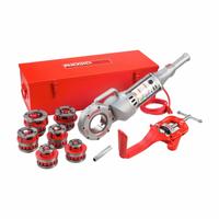 RIDGID Portable Pipe Threading Machine: Corded, 700, For 1/8 in to 2 in Pipe, 6 Die Heads (MPN 45178). Key specifications — attr551379: Case; attr551378: NPT; attr553540: 12R; attr551343: 1/2 in to 2 in.