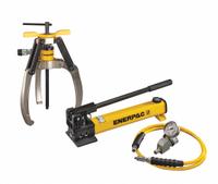 ENERPAC Hydraulic Puller Set: 10 ton Capacity with Attachments, 10 ton Cylinder Nominal Capacity (MPN LGHS310H). Key specifications — attr98874: ENERPAC; attr96739: Replacement Point Protector; attr1177737: Hand Pump.