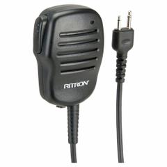 RITRON Speaker Microphone: Fits Ritron, For Jobcom JBS Series, 2.5 mm_3.5 mm Jack, 20 in Cord (MPN RSM-3XA). Key specifications — attr922016: Jobcom JBS; attr923321: Black; attr929443: 2-Pin 2.5mm Mic/3.5mm Plug; attr922012: RITRON; attr922011: RSM-3XA; attr929442: Yes.