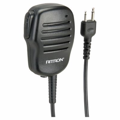RITRON Speaker Microphone: Fits Ritron, For Jobcom JBS Series, 2.5 mm_3.5 mm Jack - Ritron-Compatible Microphones & Speakers