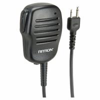 RITRON Speaker Microphone: Fits Ritron, For Jobcom JBS Series, 2.5 mm_3.5 mm Jack, 20 in Cord (MPN RSM-3XA). Key specifications — attr922016: Jobcom JBS; attr923321: Black; attr929443: 2-Pin 2.5mm Mic/3.5mm Plug; attr922012: RITRON; attr922011: RSM-3XA; attr929442: Yes.