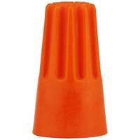 3M Twist-On Wire Connectors: Orange, Wire Sizes 18 AWG – 14 AWG, 600 V, 1,000, PK (MPN H-31-BIN). Key specifications — Brand: 3M; Maximum Wire Combination: (2) 14 AWG with (3) 20 AWG; Manufacturer Part Number: H-31-BIN; Minimum Wire Combination: (5) 22 AWG.