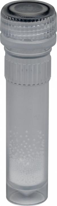 OMNI INTERNATIONAL Bead Kit: 3/8 in Overall Dia, 1 3/4 in Overall Lg (MPN 19-631). Key specifications — Product Type: Tube; Material: Polypropylene (Cap); Brand: OMNI INTERNATIONAL.