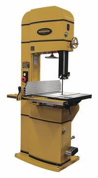 POWERMATIC Band Saw: Vertical, 230V AC, 18 in Throat Dp - Vertical, 2,300 to 4,400 SFPM, 1 Phase (MPN PM1800B). Key specifications — attr313141: 2,300 to 4,400 SFPM; attr313142: 10° Left to 45° Right; attr313144: 1; attr313145: Vertical; attr325087: POWERMATIC.