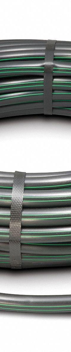 RAIN BIRD Tubing: Blank Tubing, 1/2 in Emitter Tubing, Polyethylene, Black/Green, 1/2 in Dia (MPN T63-100). Key specifications — Brand: RAIN BIRD; Color: Black; Green; Compatible Product Type: 1/2 in Emitter Tubing; Material: Polyethylene; Product Type: Blank Tubing.