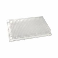 MTC BIO Well Plate: Sterile, 384 Wells, 0.12 mL, 3.6 mm Dia, RNase/DNase Free, Square, Polystyrene (MPN DP120-SQ-384-NS). Key specifications — Brand: MTC BIO; Body Color: Colorless; RNase/DNase Free: Yes; Well Shape: Square; Material: Polystyrene.