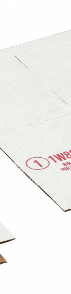 PACKAGING CORPORATION OF AMERICA Bin Divider: 4 in x 2 in, Not Electrostatic Discharge Conductive (MPN 1W863). Key specifications — Brand: PACKAGING CORPORATION OF AMERICA.