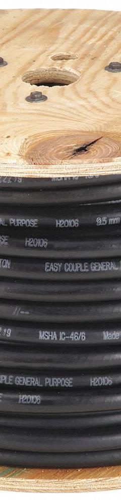 BOSTON Easy Couple Hose: 3/4 in Hose Inside Dia., Black, 300 psi Max. Working Pressure @ 70 F (MPN H20112BK-250R). Key specifications — Hose Color: Black; Brand: BOSTON.
