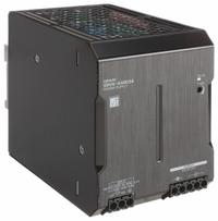 OMRON DC Power Supply: DIN Rail, 480 W Output Power - Rated, 20 A Current - Output, Single Phase (MPN S8VK-G48024). Key specifications — attr1044898: Single; attr1044874: Metal; attr1044879: 100 to 240V AC; attr211400: OMRON.