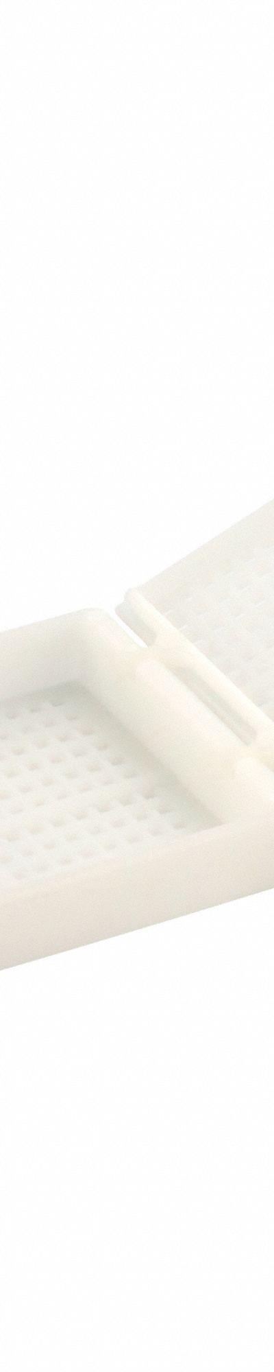 CAPLUGS Biopsy Cassettes: White - Embedding Cassettes