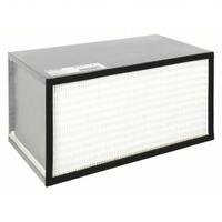 GRAINGER HEPA Air Filter: 12 in x 24 in x 12 in, 99.97% Filter Efficiency, Downstream Face (MPN 911TJ5). Key specifications — Brand: GRAINGER; Frame or Header Material: Galvanized Steel.