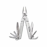 LEATHERMAN Multi Tool Plier: Multi-Tool Plier, 14 Tools, 14 Functions, 4 in Closed Lg, Silver, Bond (MPN 832934). Key specifications — attr15951: LEATHERMAN; attr15966: Tool Only; attr10312: Silver; attr15960: Small Screwdriver; attr15963: Stainless Steel; attr15971: Multi-Tool Plier; attr15972: 420HC Blade; attr15977: Fold Open.