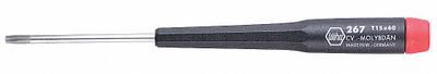 WIHA Precision Torx Screwdriver: Precision, Std Lg, Torx Tip, T5 Tip Size - Precision Torx Screwdrivers