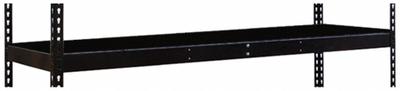 HALLOWELL Shelf: 48 in x 30 in, 1,220 lb Load Capacity, Black - Open Deck Shelf Kits for Boltless Shelving