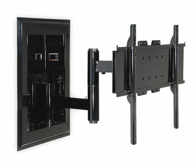 PEERLESS In-Wall TV Mount: Wall, For 46 in to 90 in Screens, Max. 200 lb, Tilting - Tilting Television Mounts