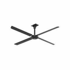 HUNTER INDUSTRIAL Ceiling Fan: 55,106 cfm Airflow, 10 ft Blade Dia, Variable Speeds, 120V AC, Silver (MPN X10-11P-IP-04). Key specifications — Voltage: 120V AC; Light Kit: No; Series: XP; Number of Speeds: Variable; Phase: Single; Current: 8.3 A; Brand: HUNTER INDUSTRIAL.