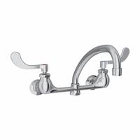 ELKAY Handle-Operated Faucet: Elkay®, Brass, Centerset, Wall, 2 Mounting Holes, 1.5 gpm Flow Rate (MPN LK940AT10T4H). Key specifications — Series: Elkay®; Brand: ELKAY.