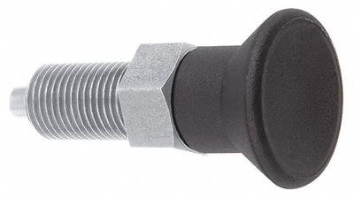 KIPP Indexing Plunger: Nonlocking, 18-8 SS Body w/ 400 SS Plunger - Nonlocking Pull-Knob Indexing Plungers