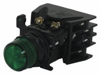 EATON Indicating Light: 30 mm Panel Mounting Size, Green, Fresnel, 1250T Series (MPN 10250T197HLGP2A). Key specifications — Brand: EATON; Series: 1250T.